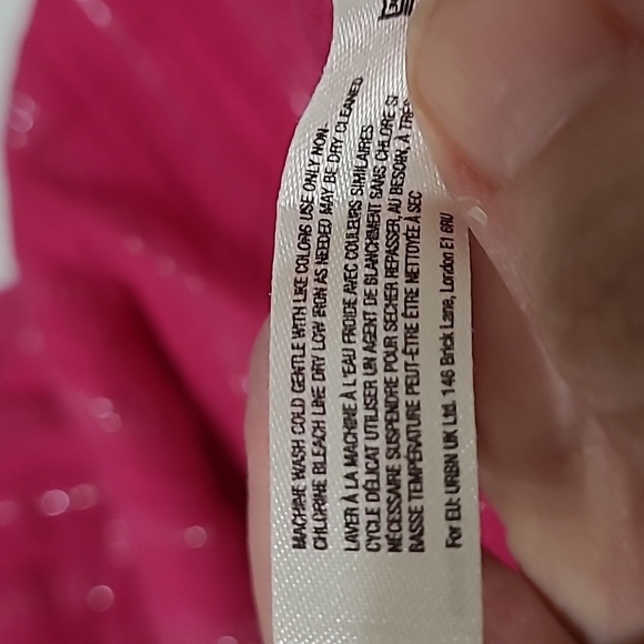 Anthropologie Fuchsia Button-up Shirt Dress size Medium Petite - Picture 5 of 7